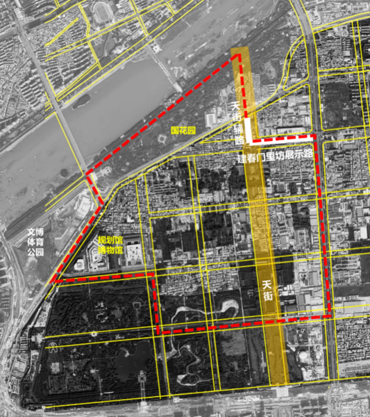 寻隋唐里坊记忆—以建春门里坊展示路及天街辅路为例 洛阳市规划